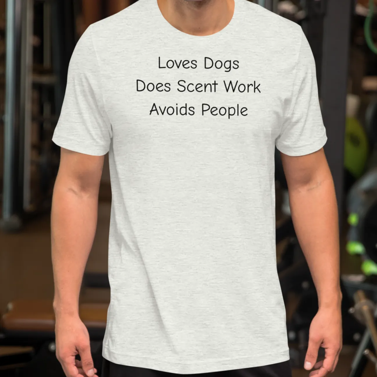 Love Dogs, Does Scent Work T-Shirts - Light