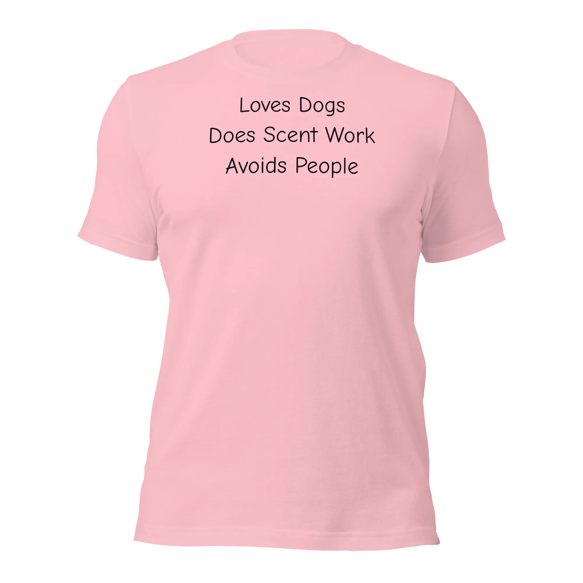 Love Dogs, Does Scent Work T-Shirts - Light