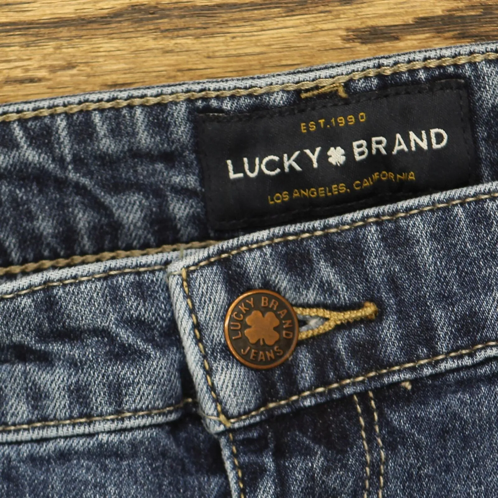 Lucky Brand Womens Sweet Cropped Straight Leg Jeans 16704782469344 Blue 14