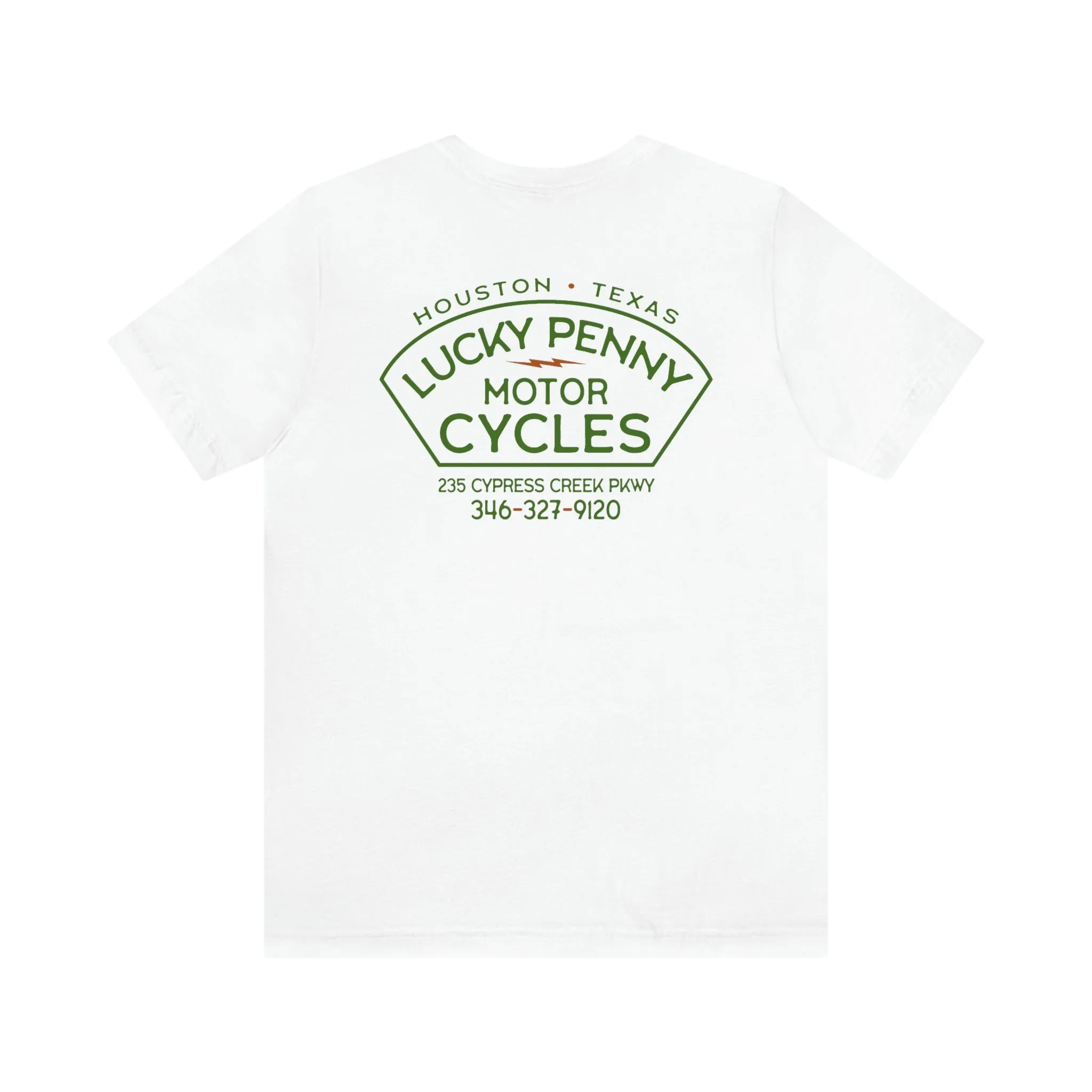 Lucky Penny Cycles Houston Piston T-Shirt