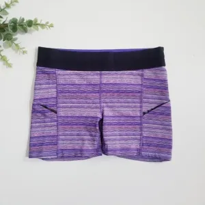 LULULEMON What The Sport Short Pink Space Dye Twist Iris Flower Pink 6