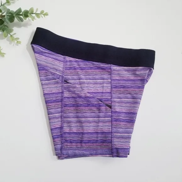 LULULEMON What The Sport Short Pink Space Dye Twist Iris Flower Pink 6