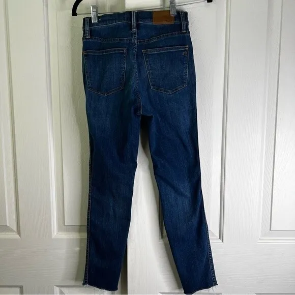 Madewell 10&quot; High-Rise Skinny Crop Jeans: Button-Front TENCEL™ Denim Edi…
