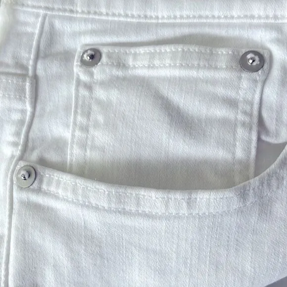 Madewell NWT Kick Out Crop Jeans Size 31 in Pure White