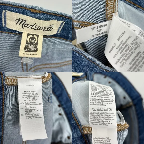 Madewell The Perfect Vintage Crop Jean in Sandford Wash: Summerweight Edition 28