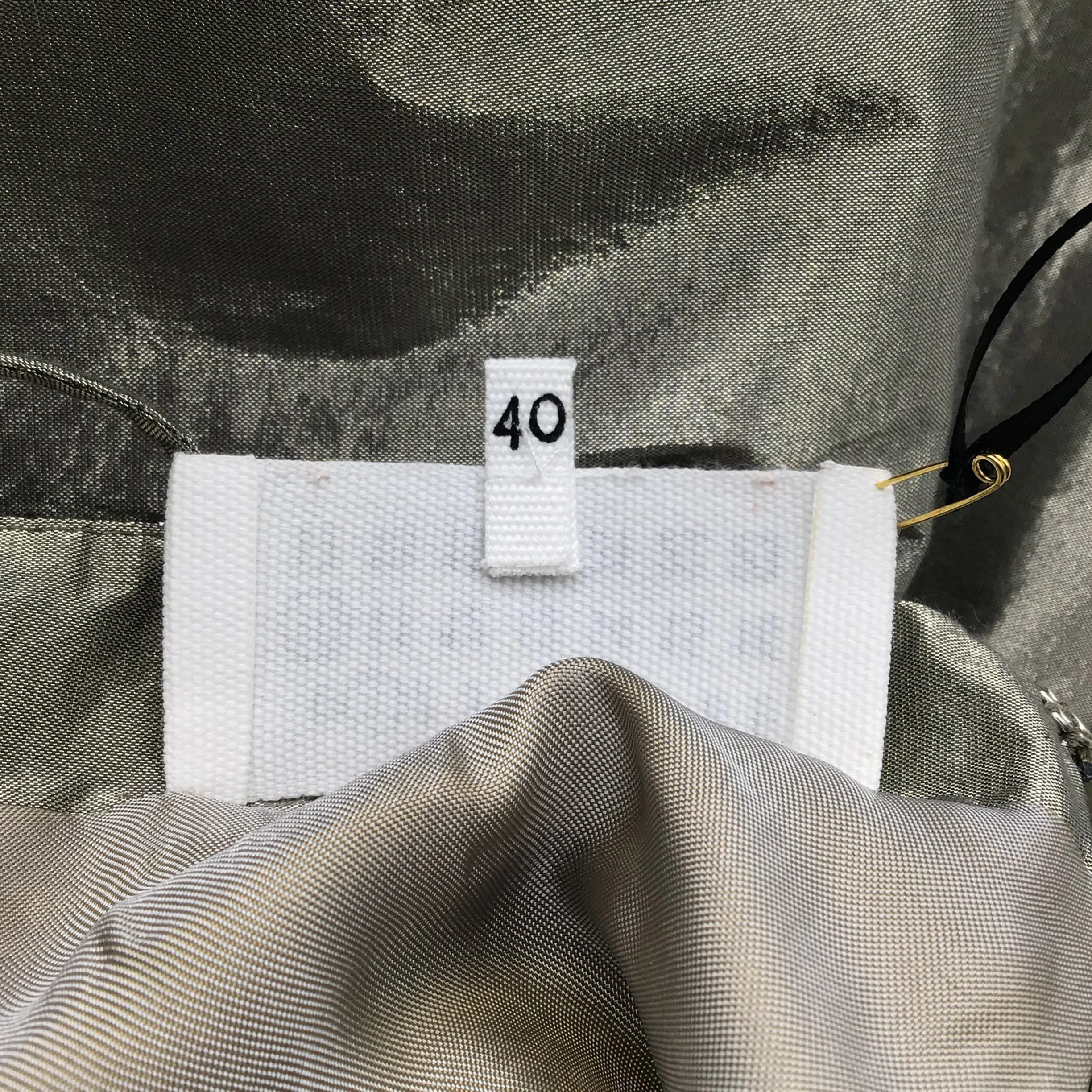 Maison Margiela Silver Metallic Bow Detail Sleeveless Midi Dress