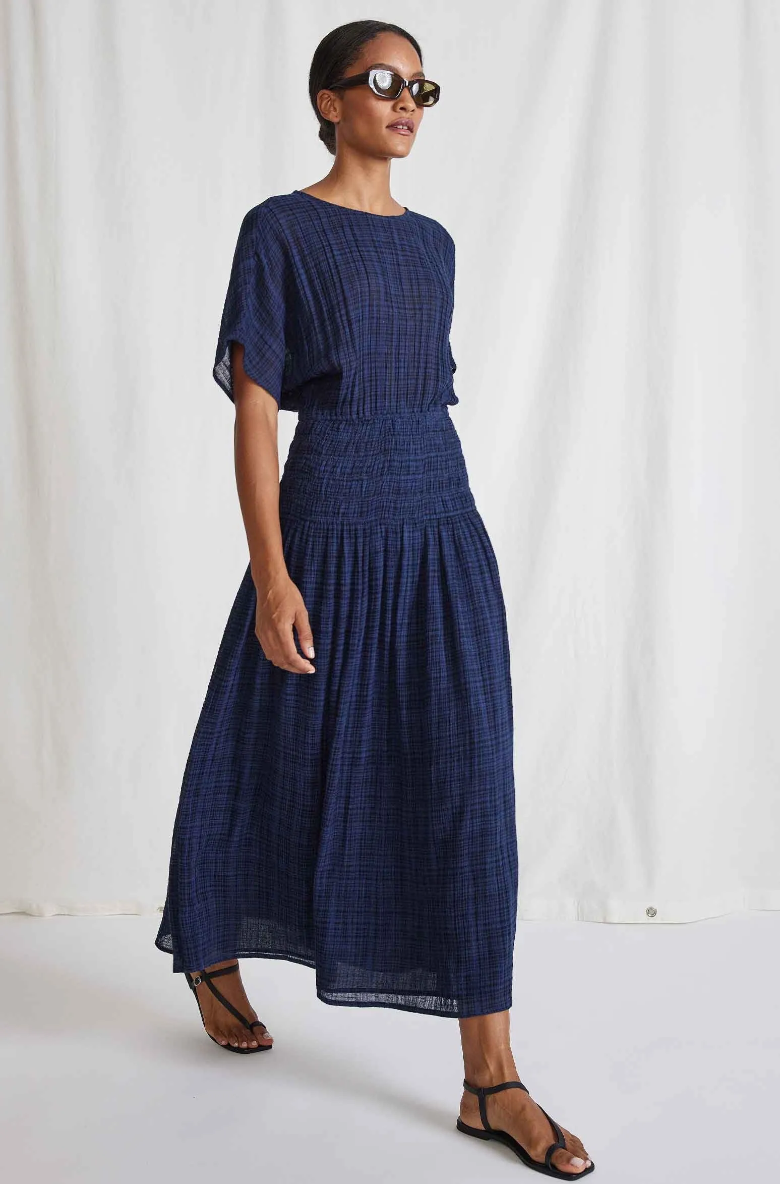 Mana Midi Dress, Midnight