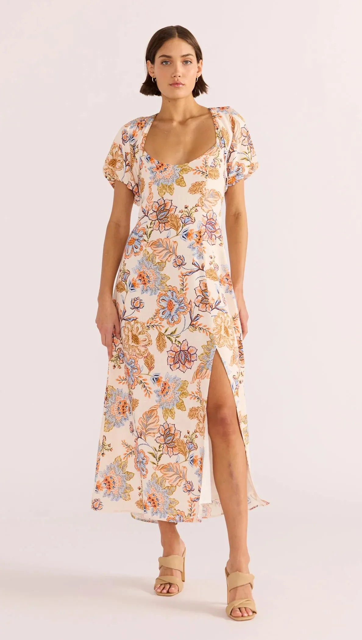 Marceline Panel Midi Dress