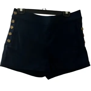 Marie Oliver Blue High Waist Shorts