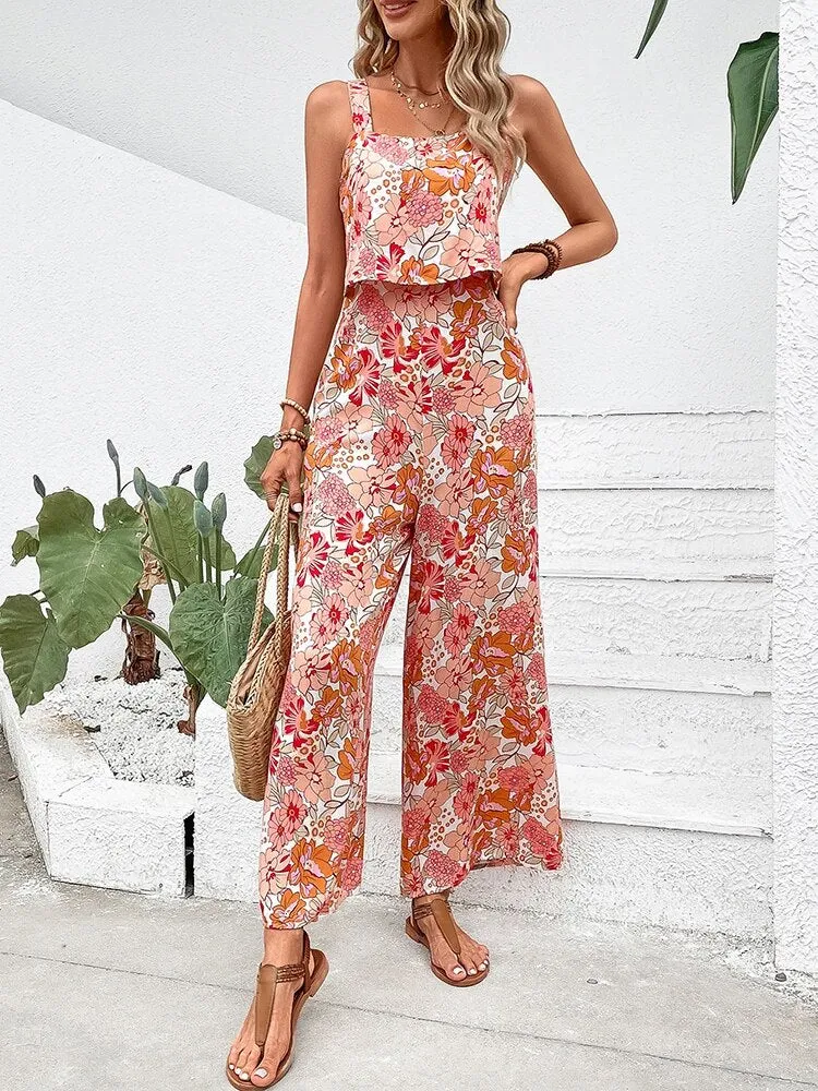 Marta® | Elegant Langer Jumpsuit