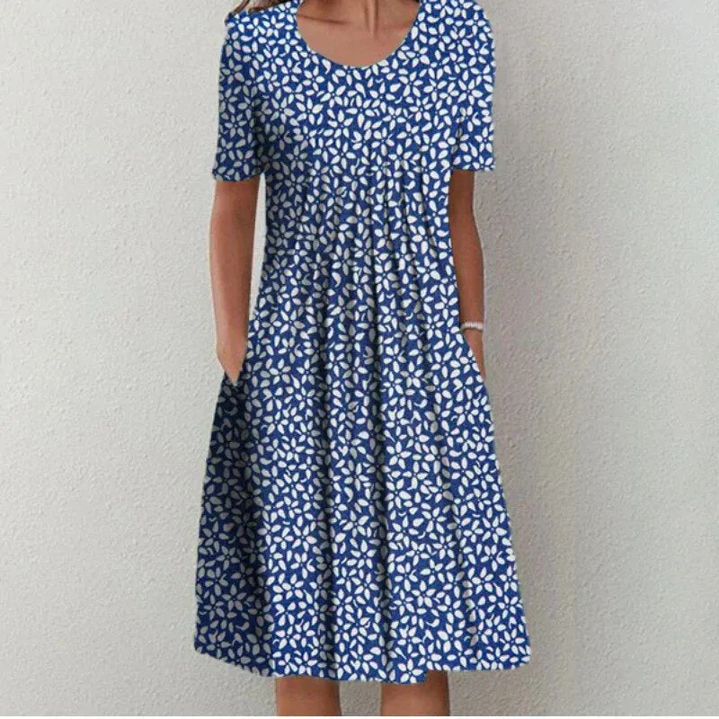 Maura - Elegant cotton dress