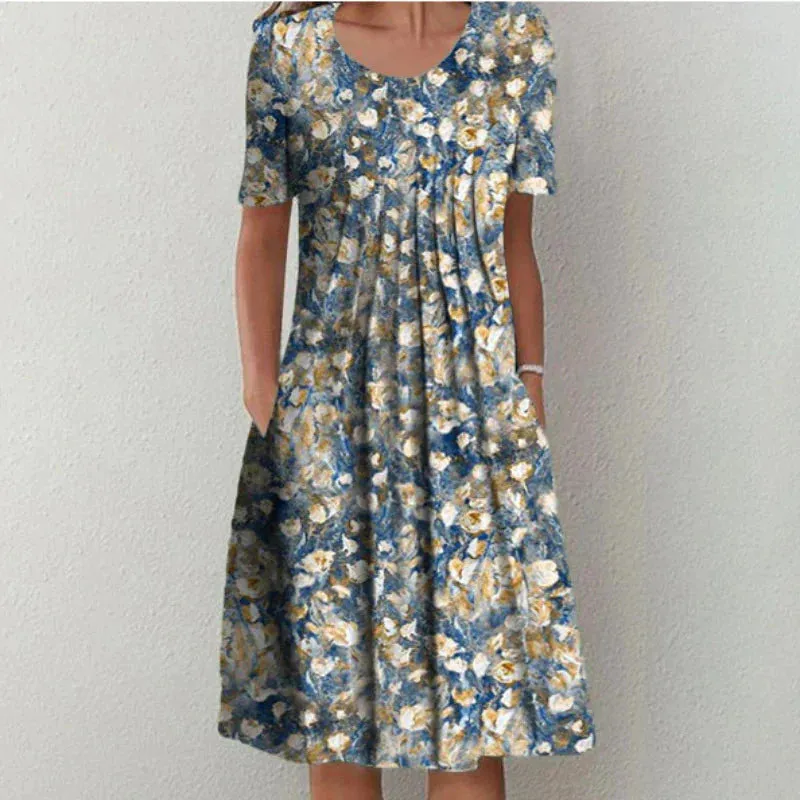 Maura - Elegant cotton dress