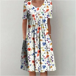 Maura - Elegant cotton dress