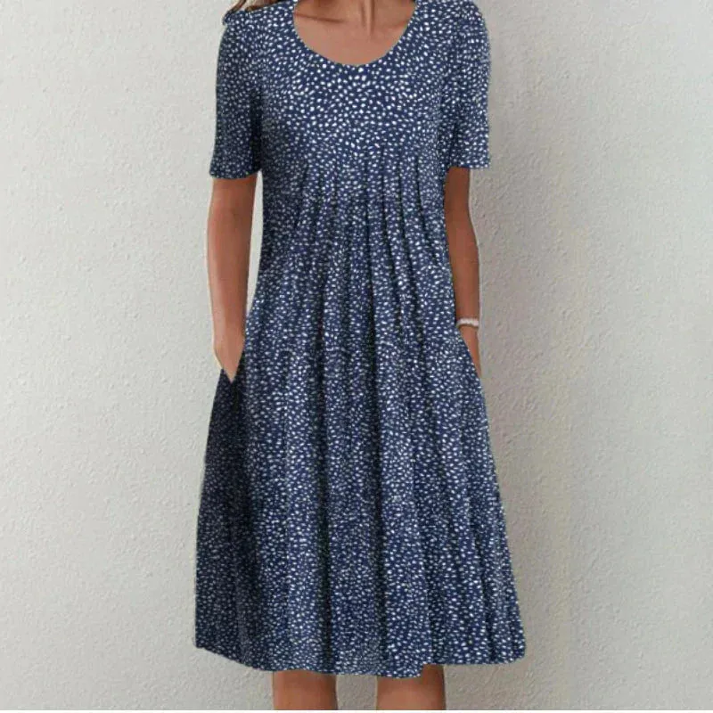 Maura - Elegant cotton dress
