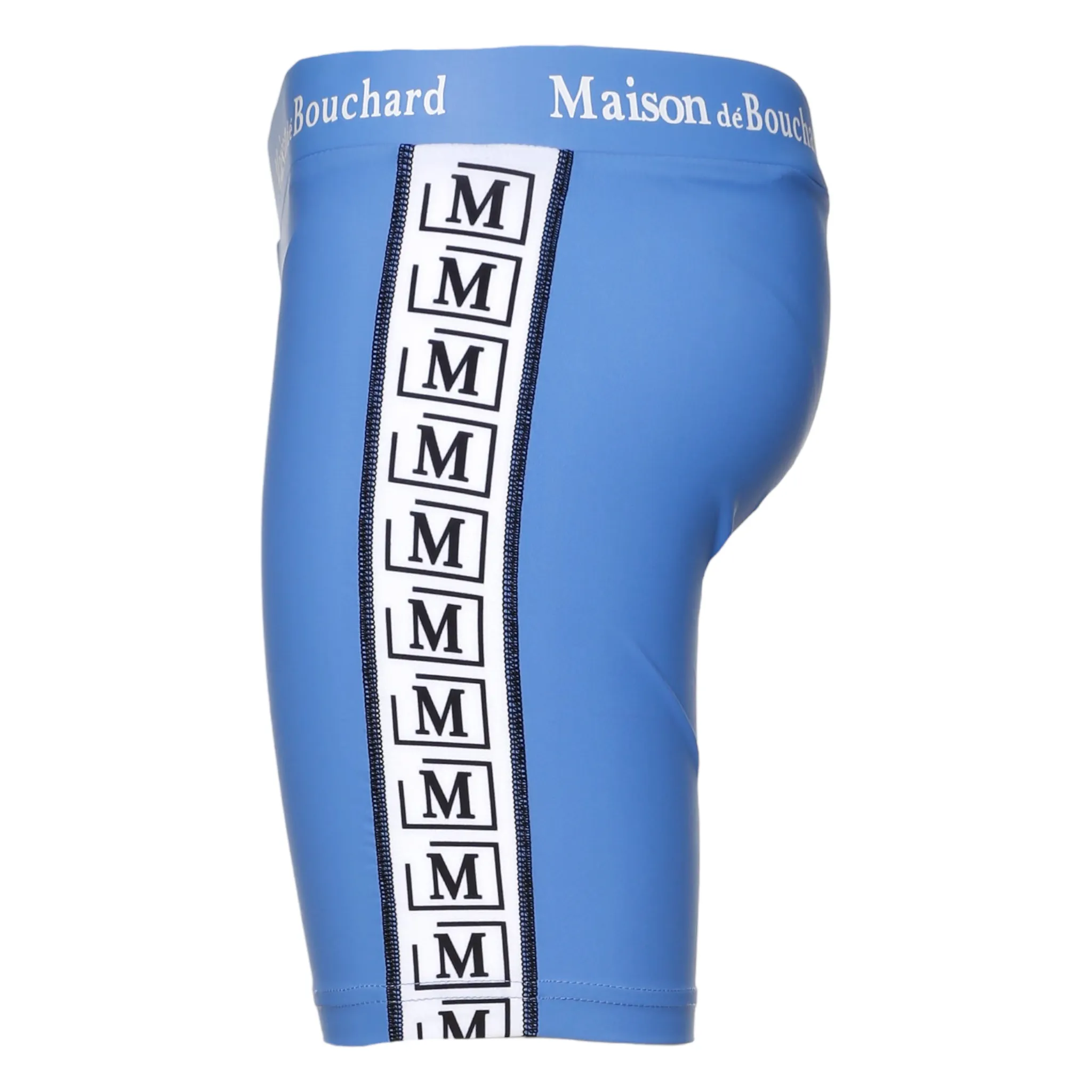 MDB Brand Women's Tape Logo Biker Shorts - Basic Color