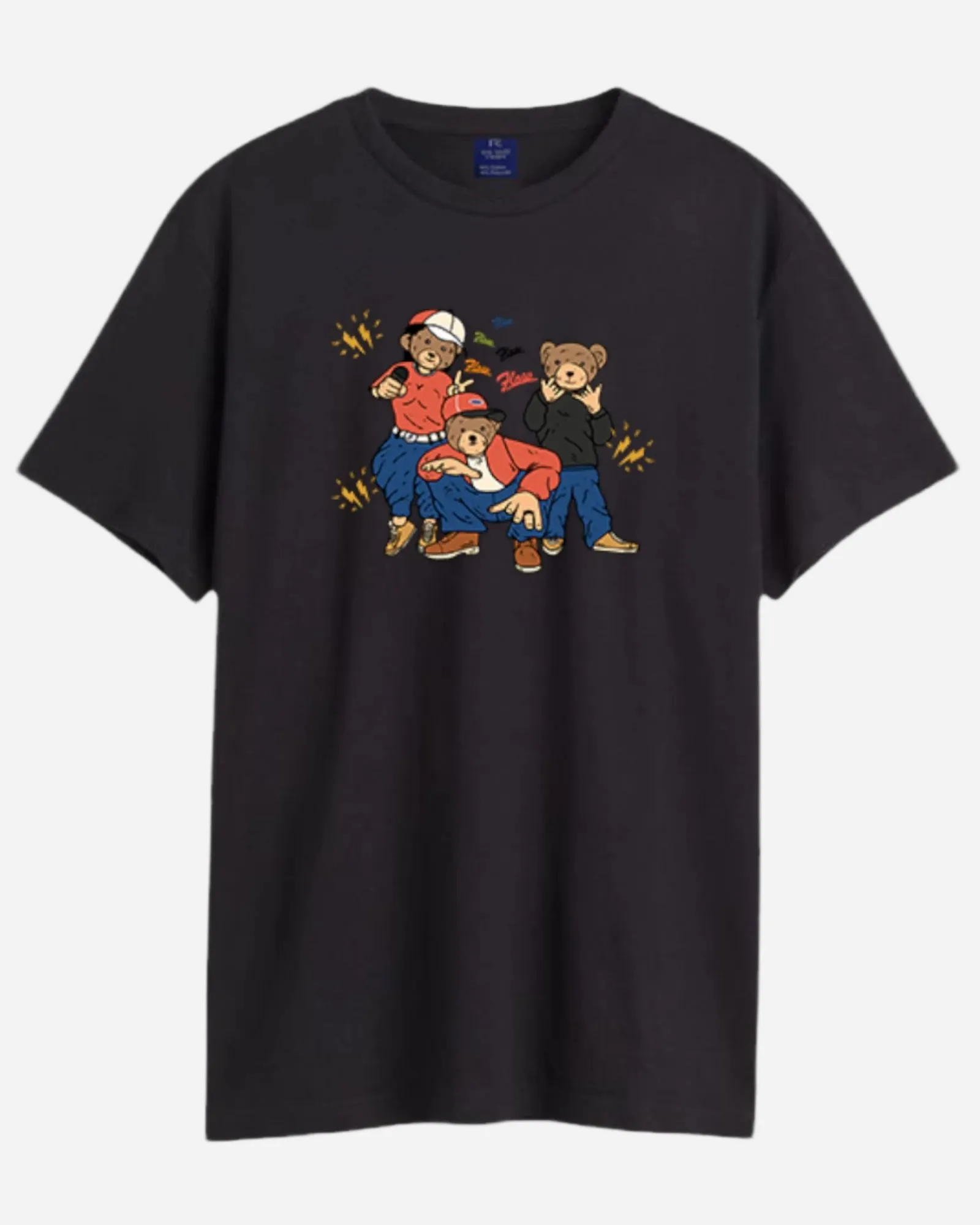 Men's 3 Stooges Graphic Printed Cotton T-shirt