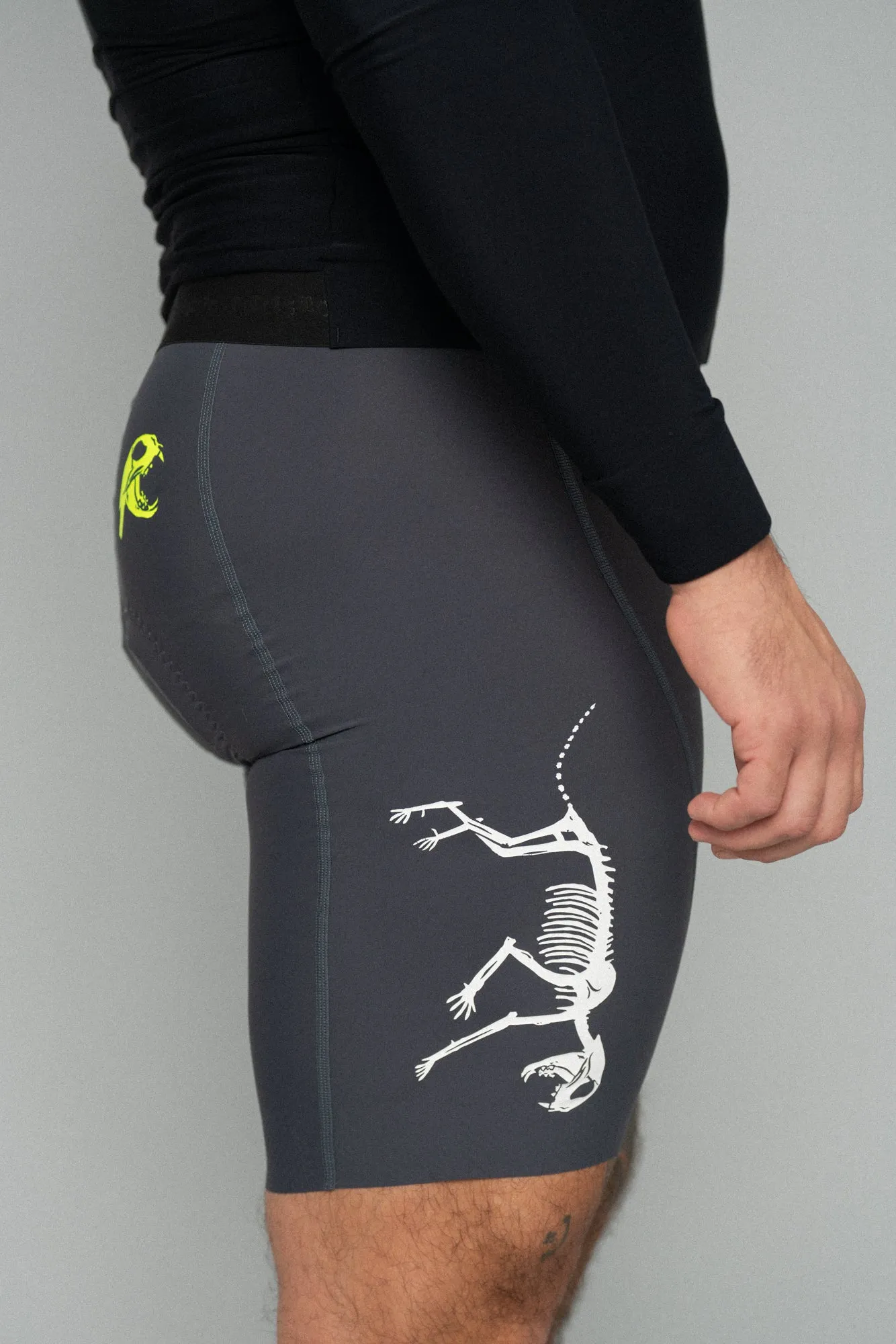 Men's über Pro Boney Bib Charcoal