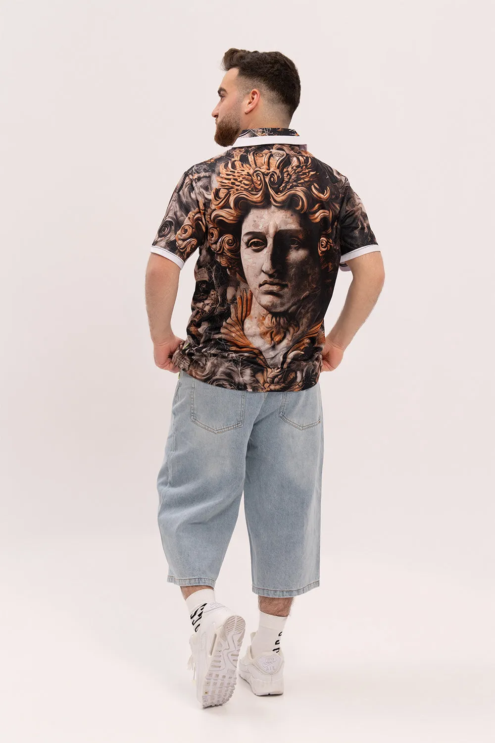 Men's Graphic Polo Shirt