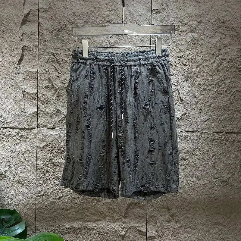 Men's Sleeveless T-Shirt Shorts Set