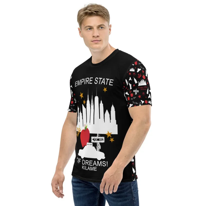 Men's t-shirt Skyline 'Empire state of dreams'
