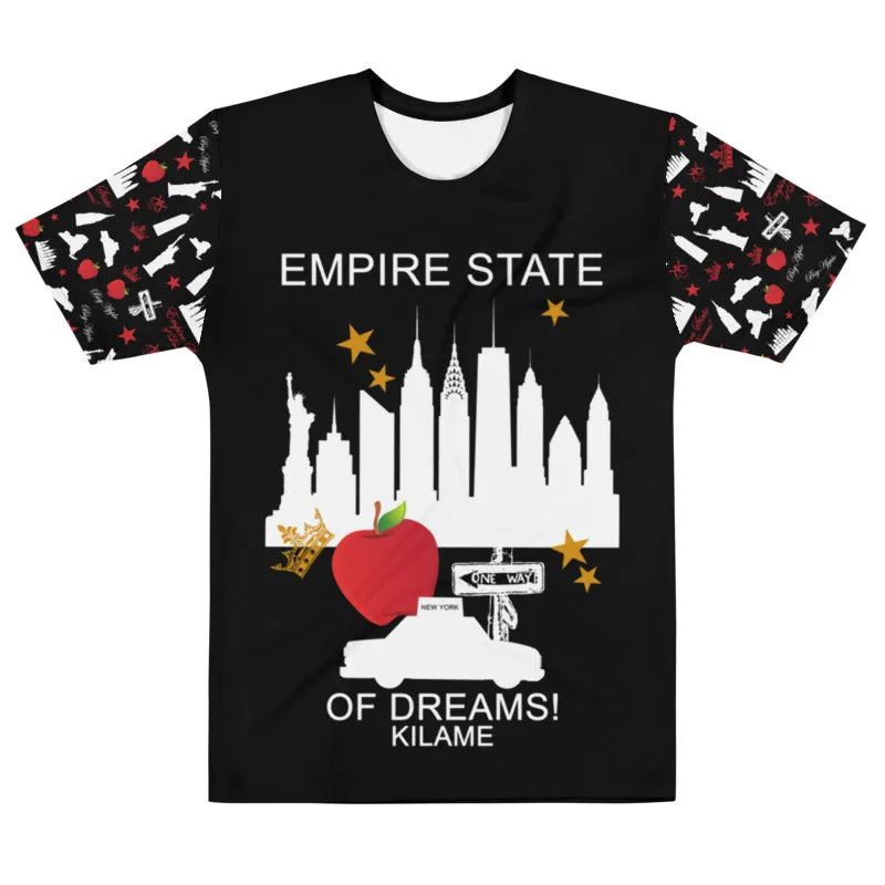 Men's t-shirt Skyline 'Empire state of dreams'