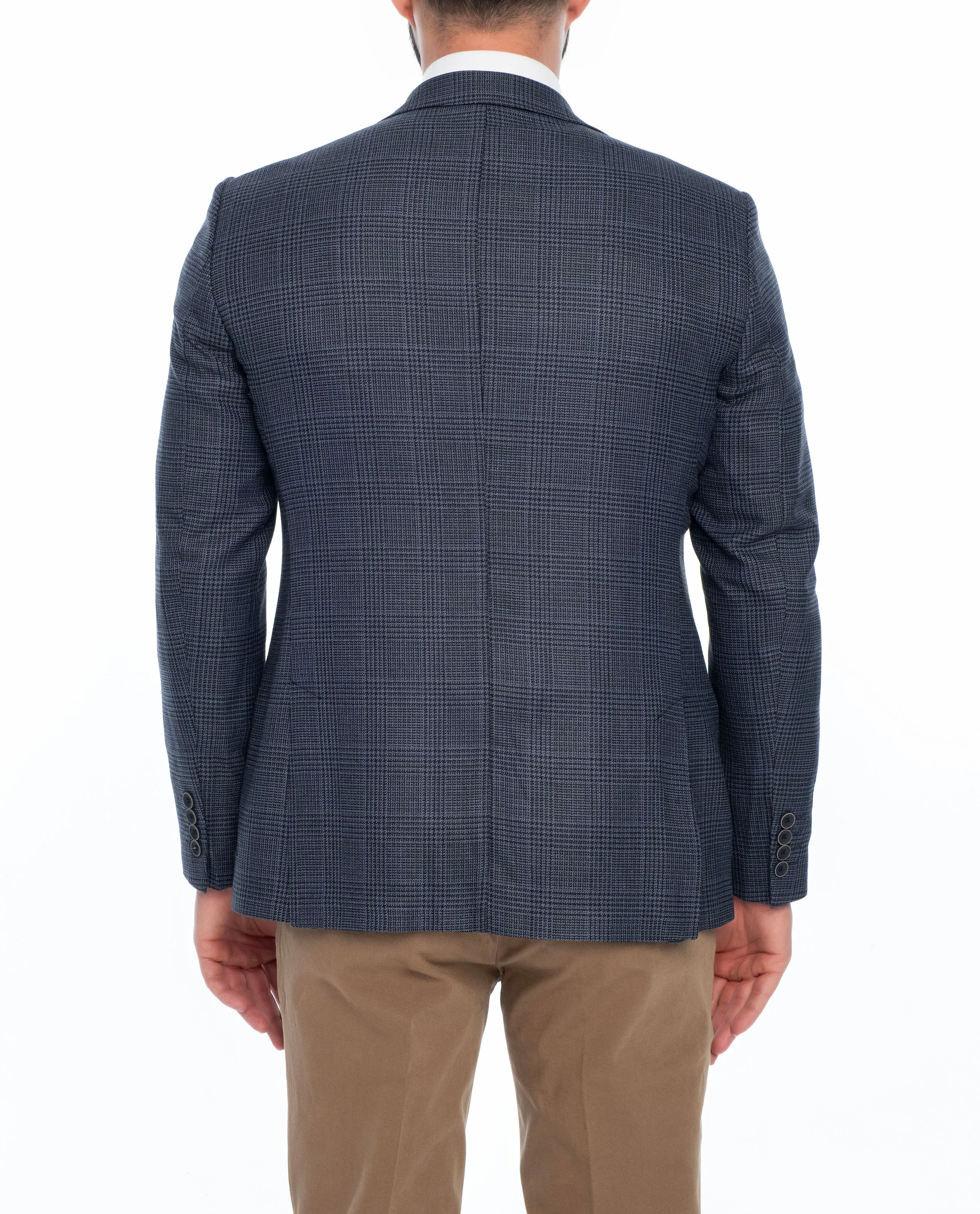 MERCI REGULAR FIT PLAID SPORT COAT
