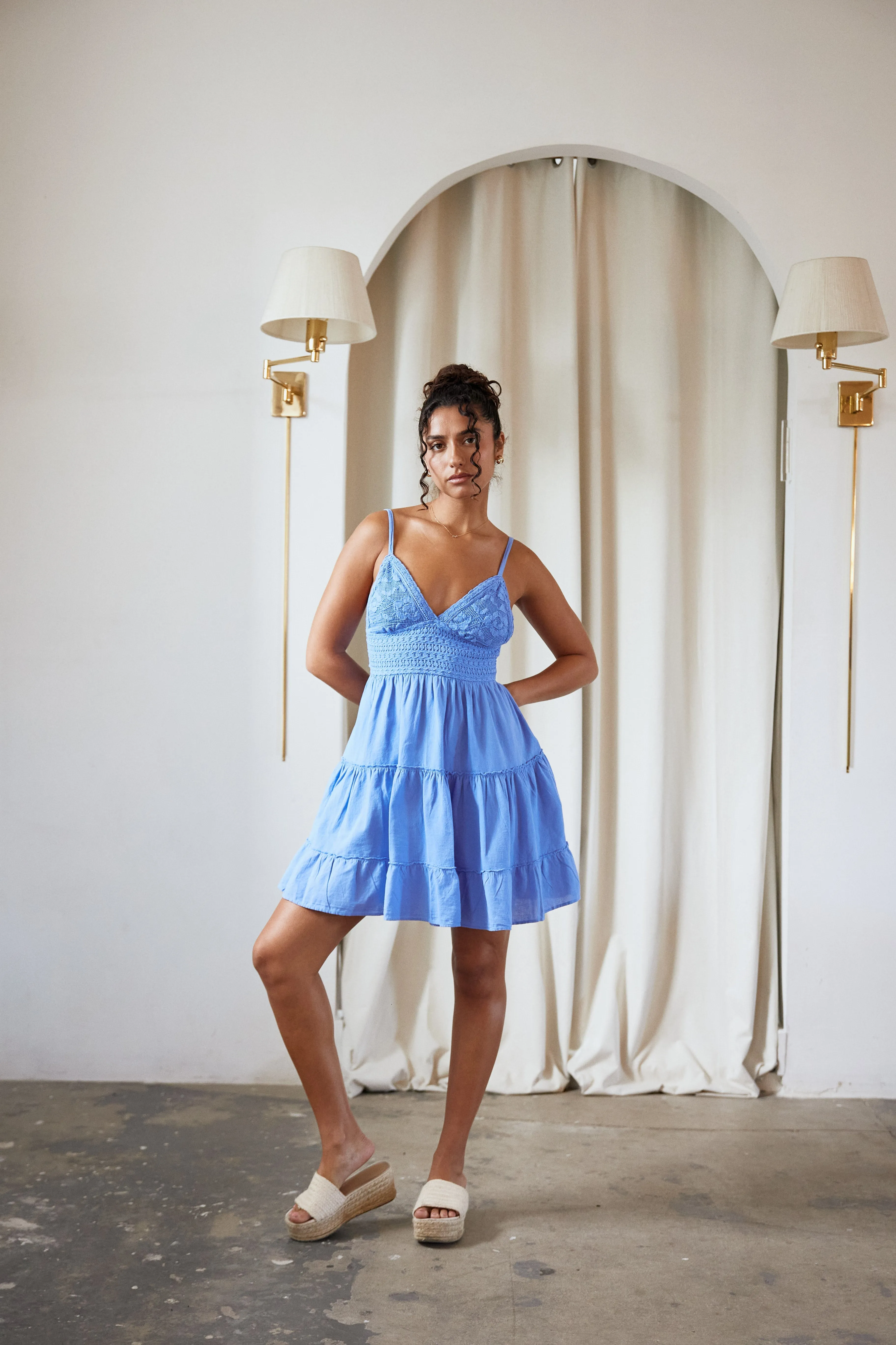 Mia Crochet Dress