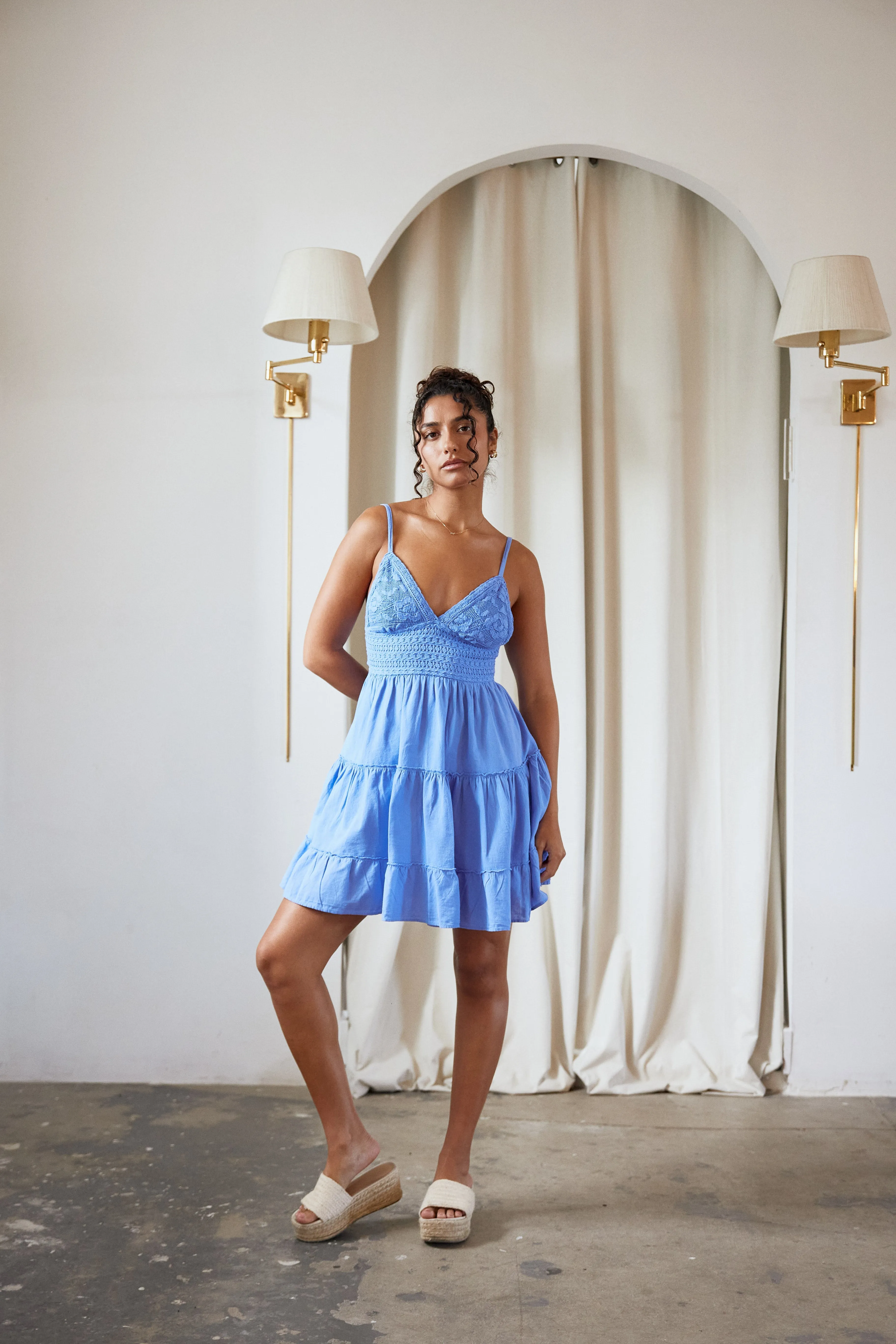 Mia Crochet Dress