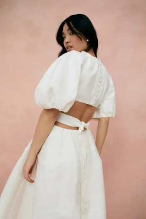 Mimosa Cutout Midi Dress