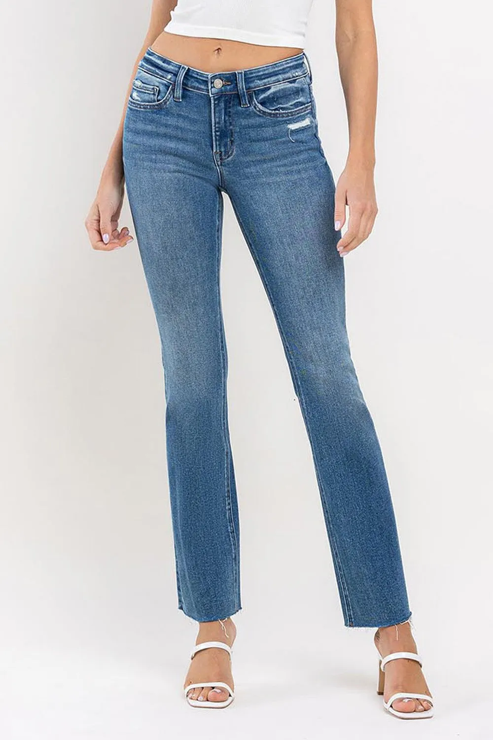 Miranda Cropped Bootcut Jean by Vervet