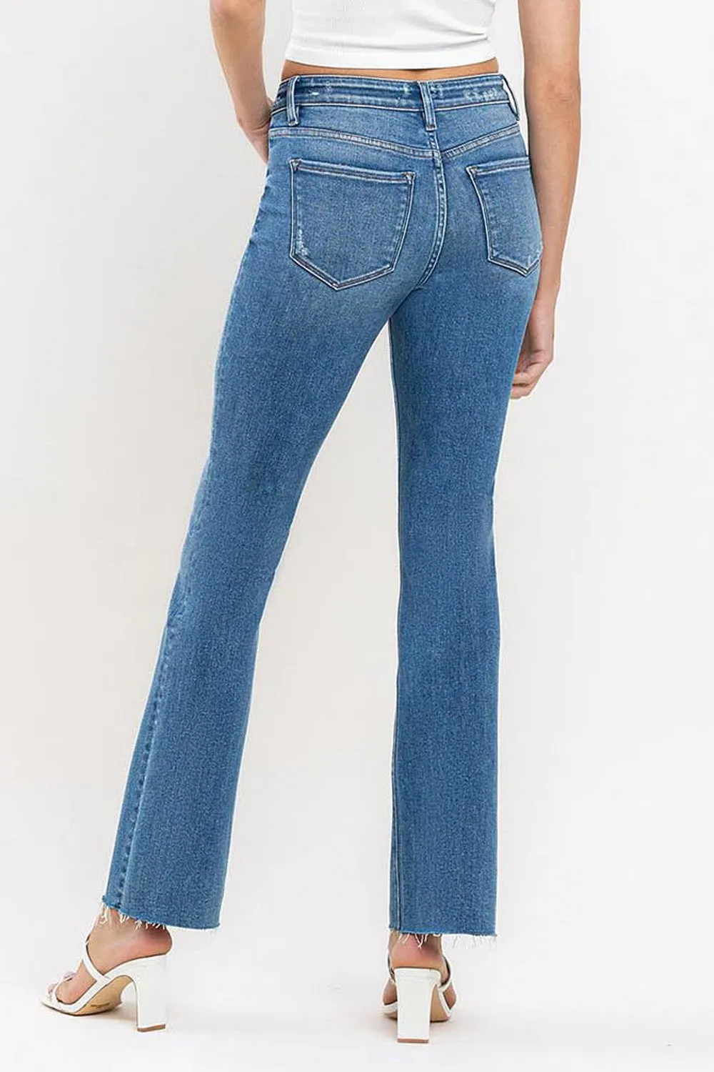 Miranda Cropped Bootcut Jean by Vervet