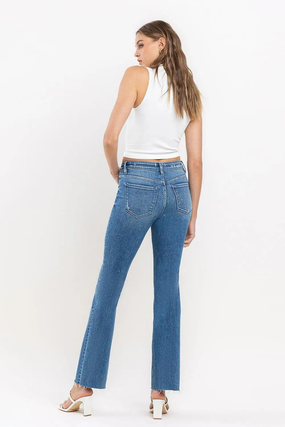 Miranda Cropped Bootcut Jean by Vervet