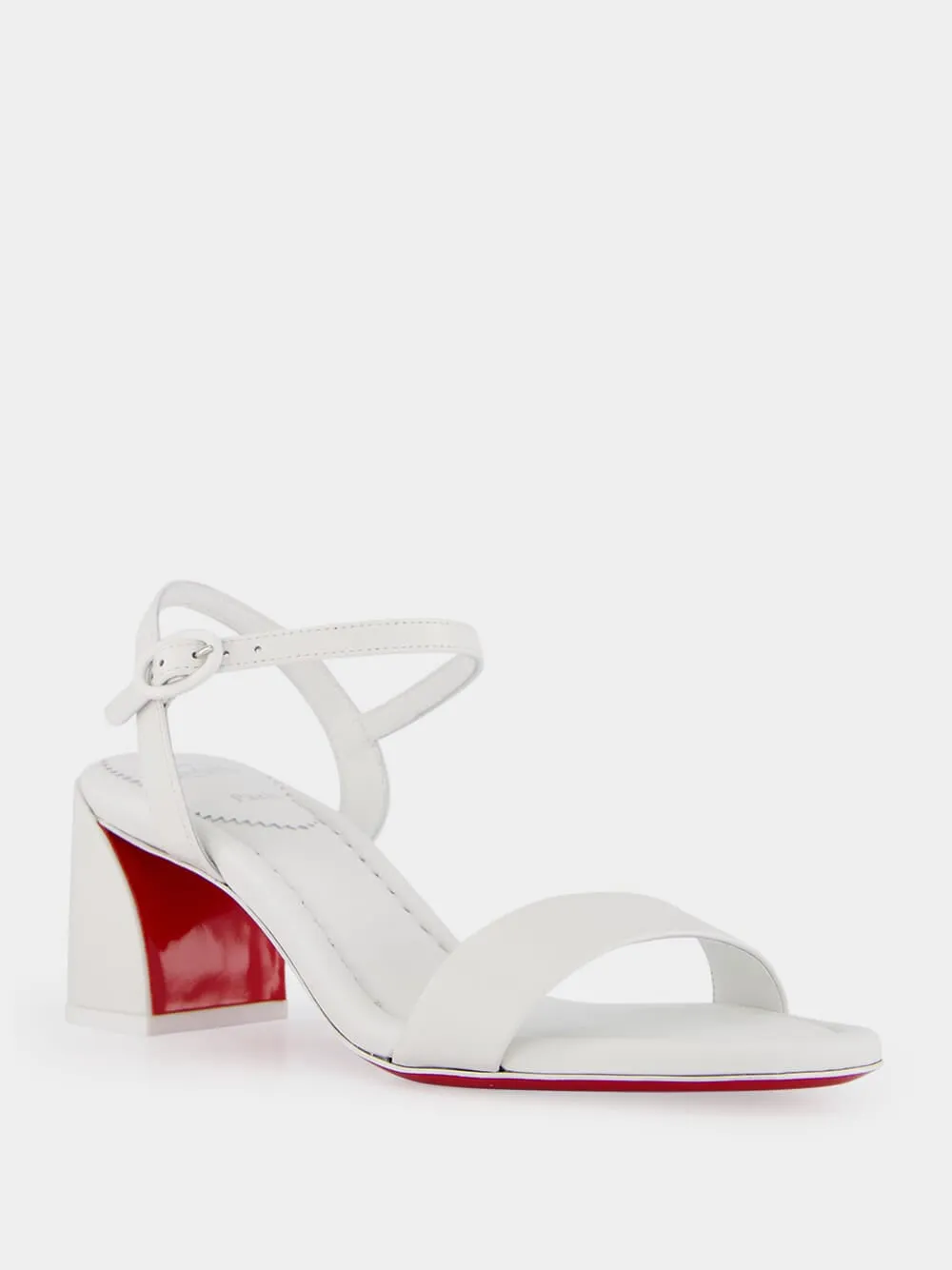 Miss Jane 55 mm White Sandals
