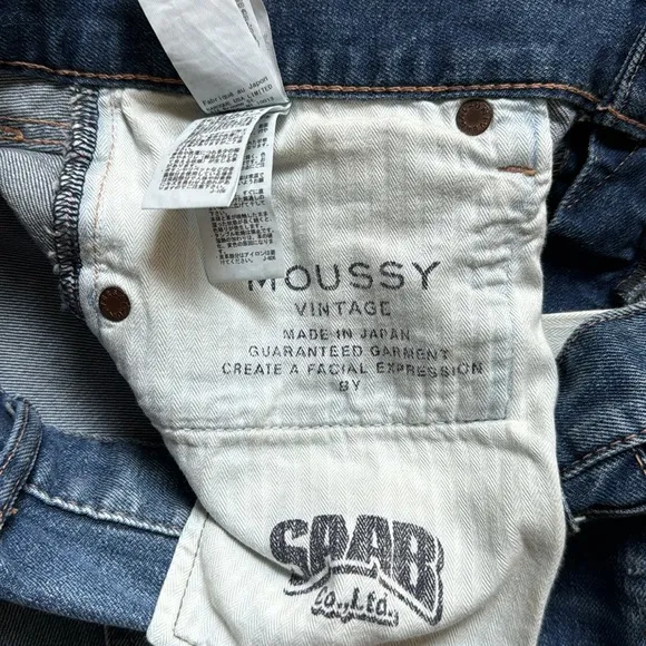 Moussy 5 pocket Cropped Jeans
