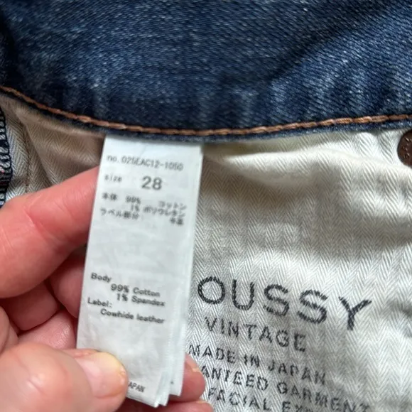 Moussy 5 pocket Cropped Jeans