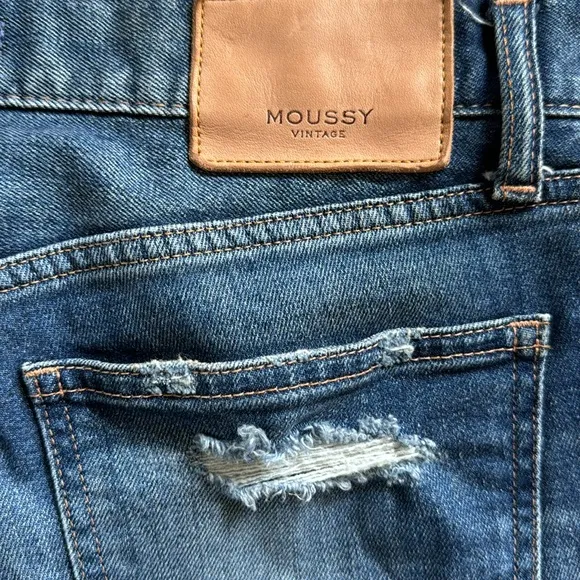 Moussy 5 pocket Cropped Jeans