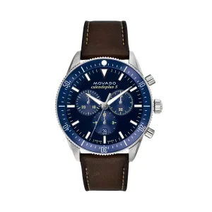 Movado Bold Men's Watch Silver Tone Case Quartz