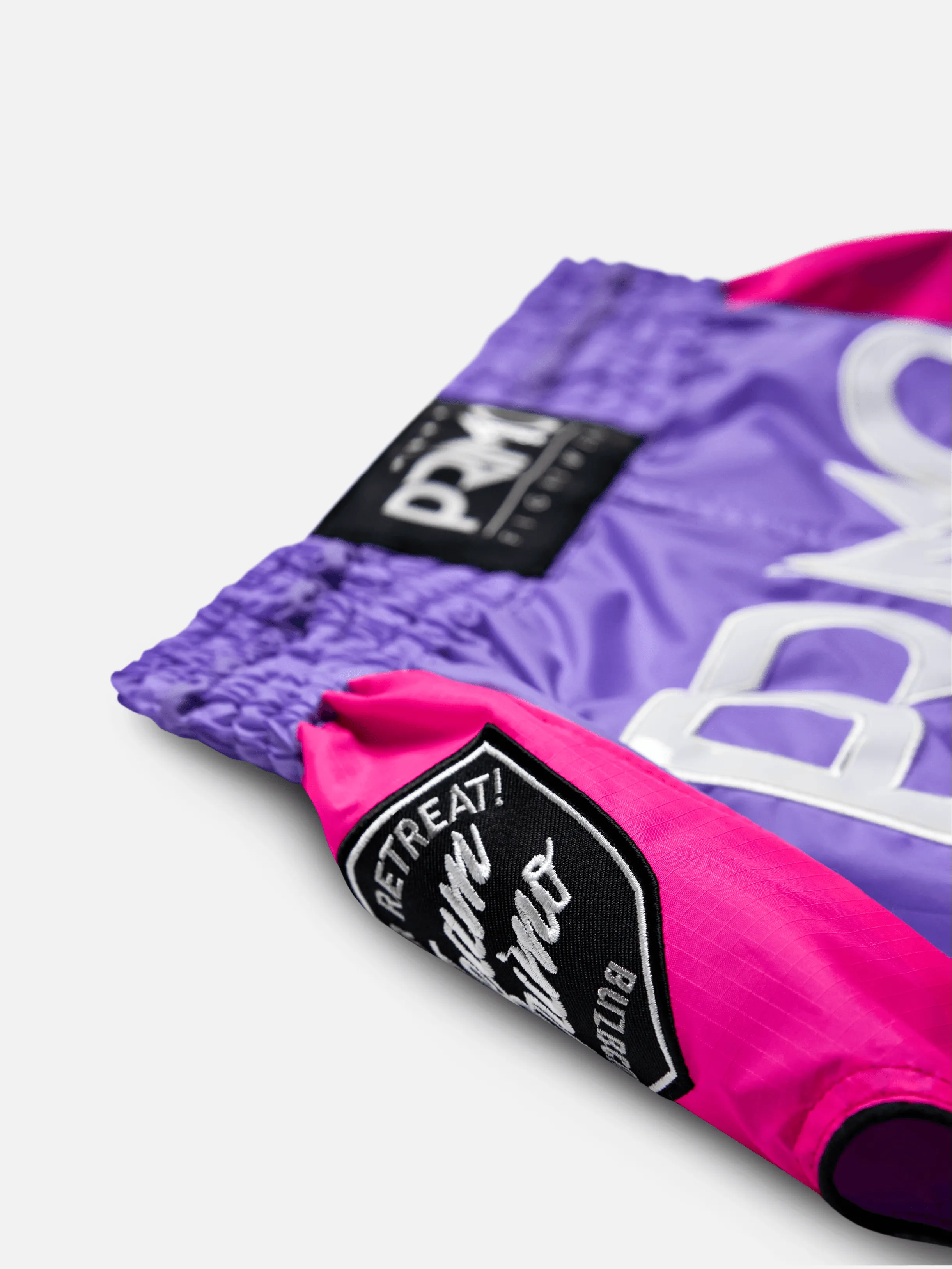 Muay Thai Shorts - Super Nylon - Purple Rain