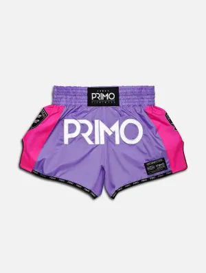 Muay Thai Shorts - Super Nylon - Purple Rain