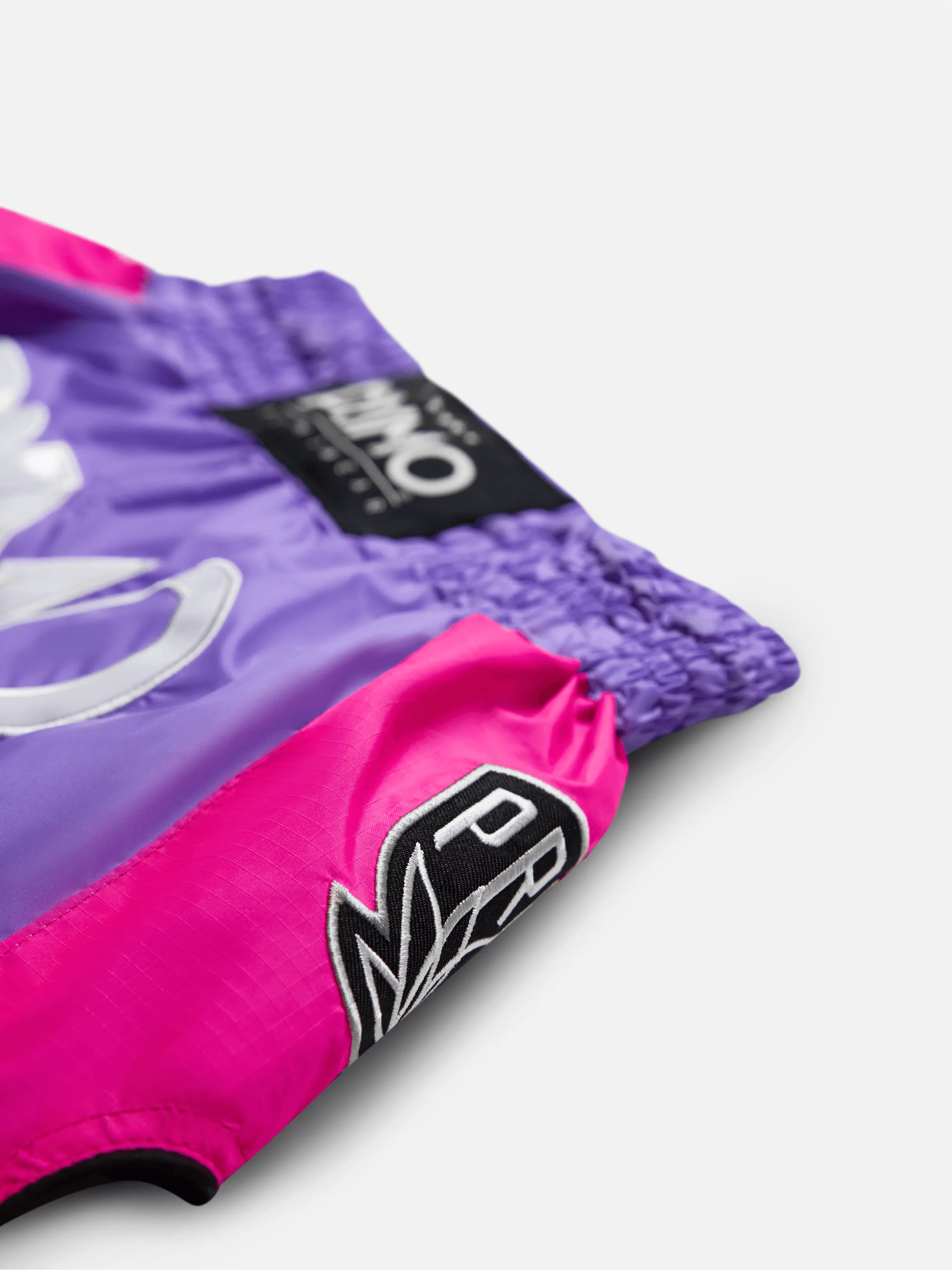 Muay Thai Shorts - Super Nylon - Purple Rain