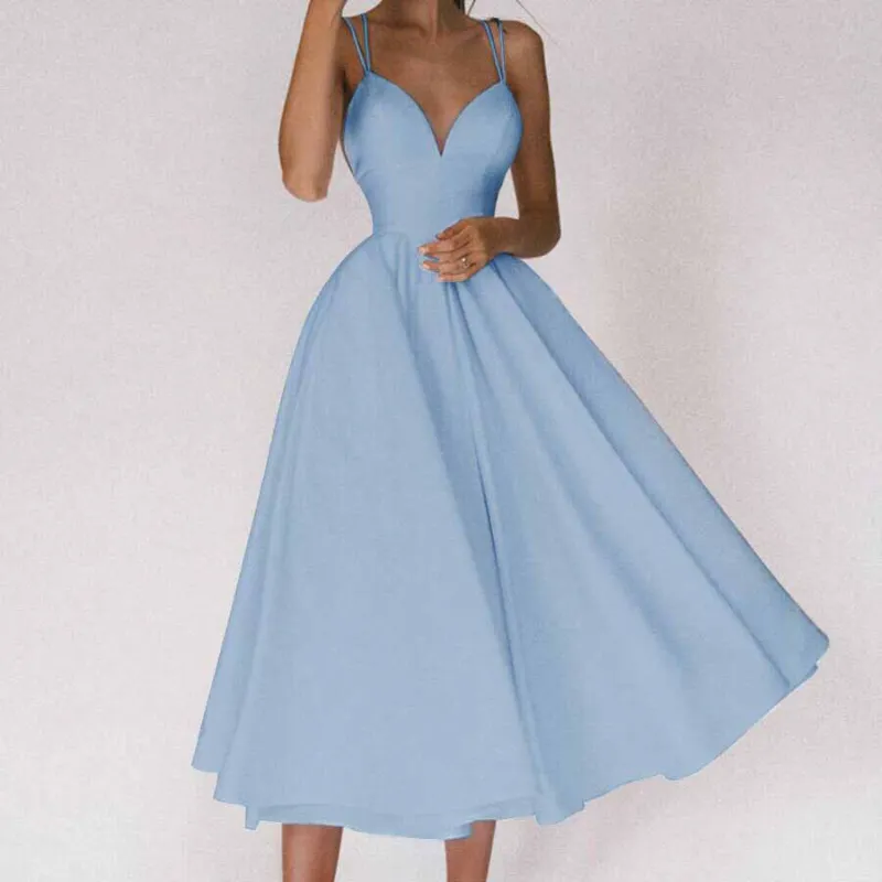 Nessa® | Elegant V-Neck Dress