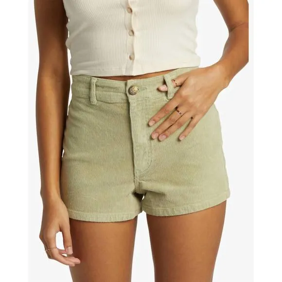 NEW BILLABONG free fall cord short in avocado
