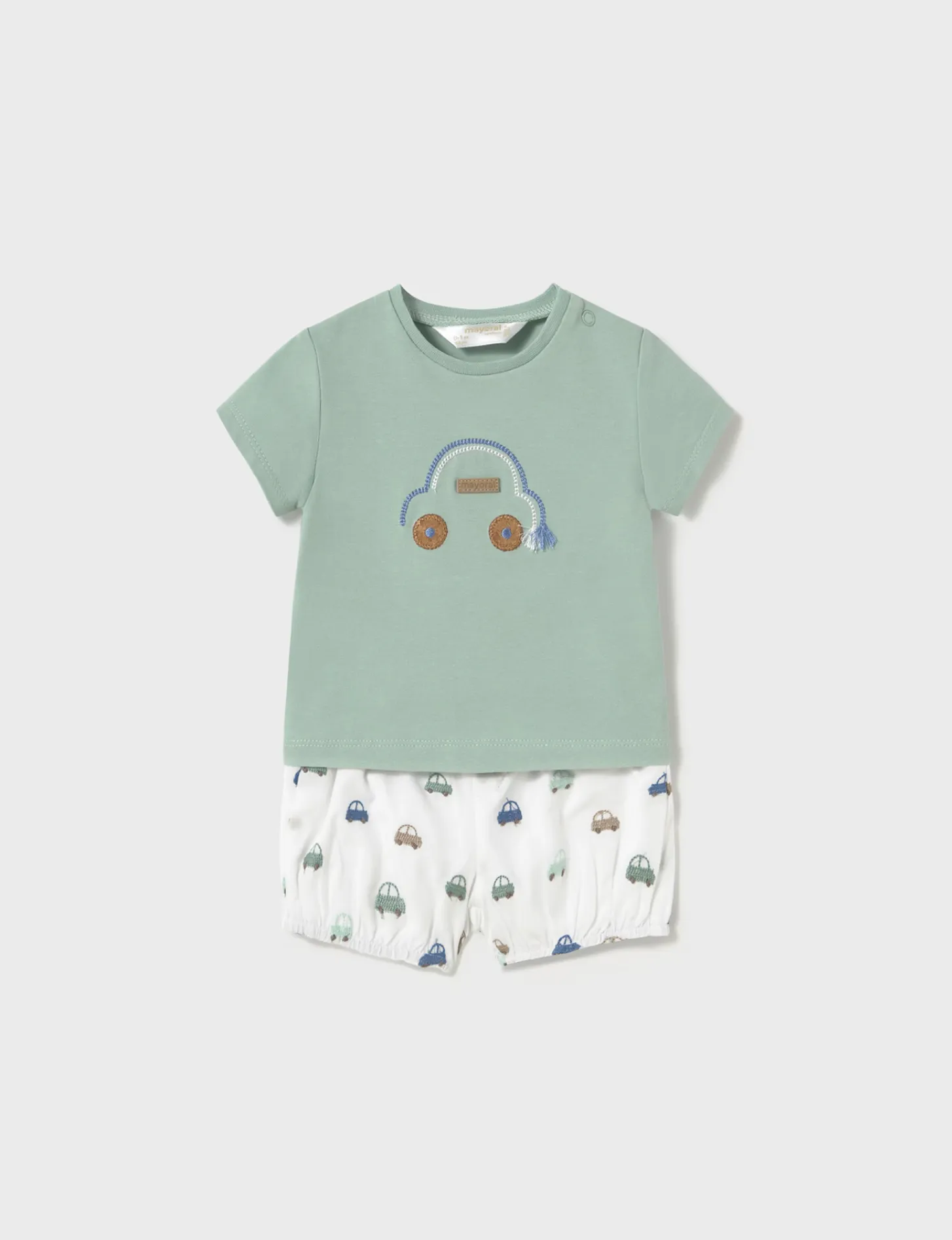 Newborn Bubble Shorts and T-Shirt Set