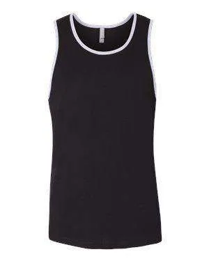 Next Level Men's Jersey Contrasting Tank Top - 3633