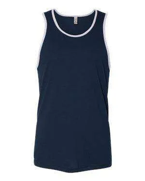 Next Level Men's Jersey Contrasting Tank Top - 3633