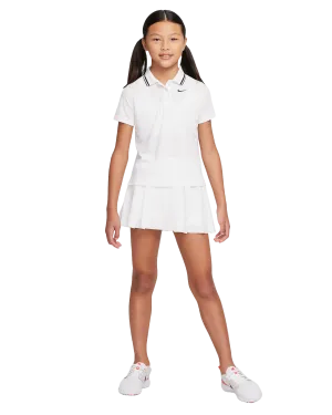 NIKE GIRLS DRI-FIT CLUB GOLF SKIRT