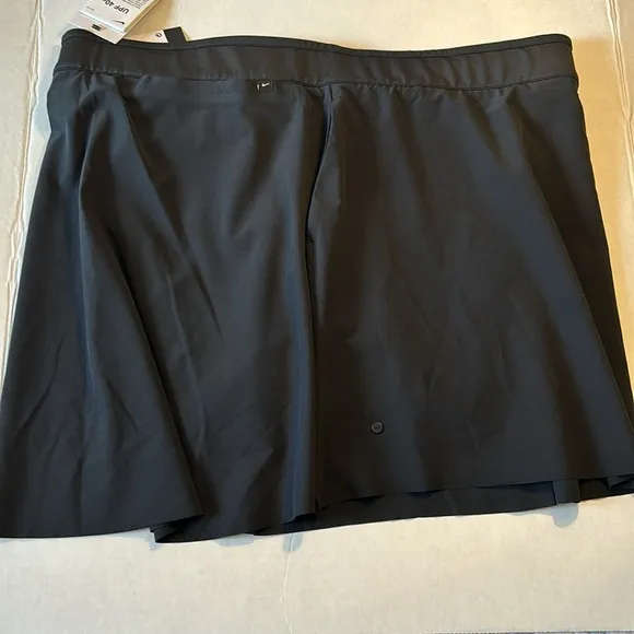 Nike XXL Skort Dri-FIT UV Ace Women's Golf Skort in Black pockets NWT