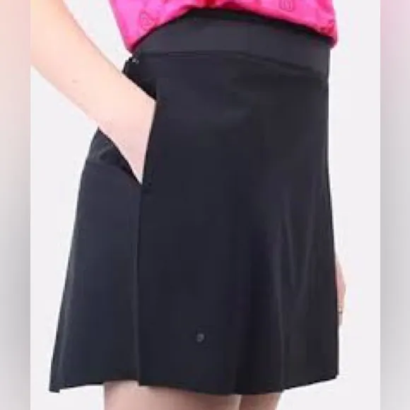 Nike XXL Skort Dri-FIT UV Ace Women's Golf Skort in Black pockets NWT