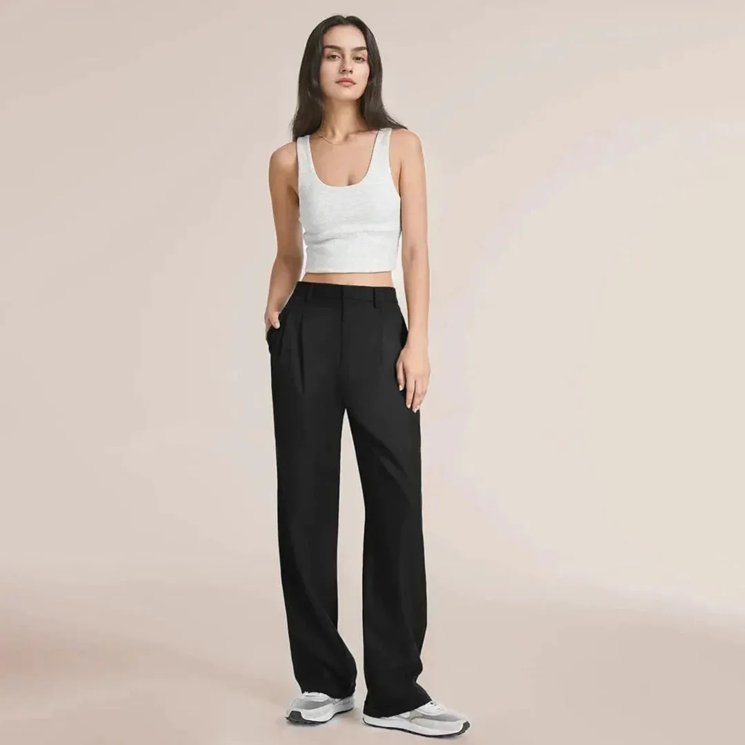 Nora | Wide Trousers | Elegant Look | Luxe Blend