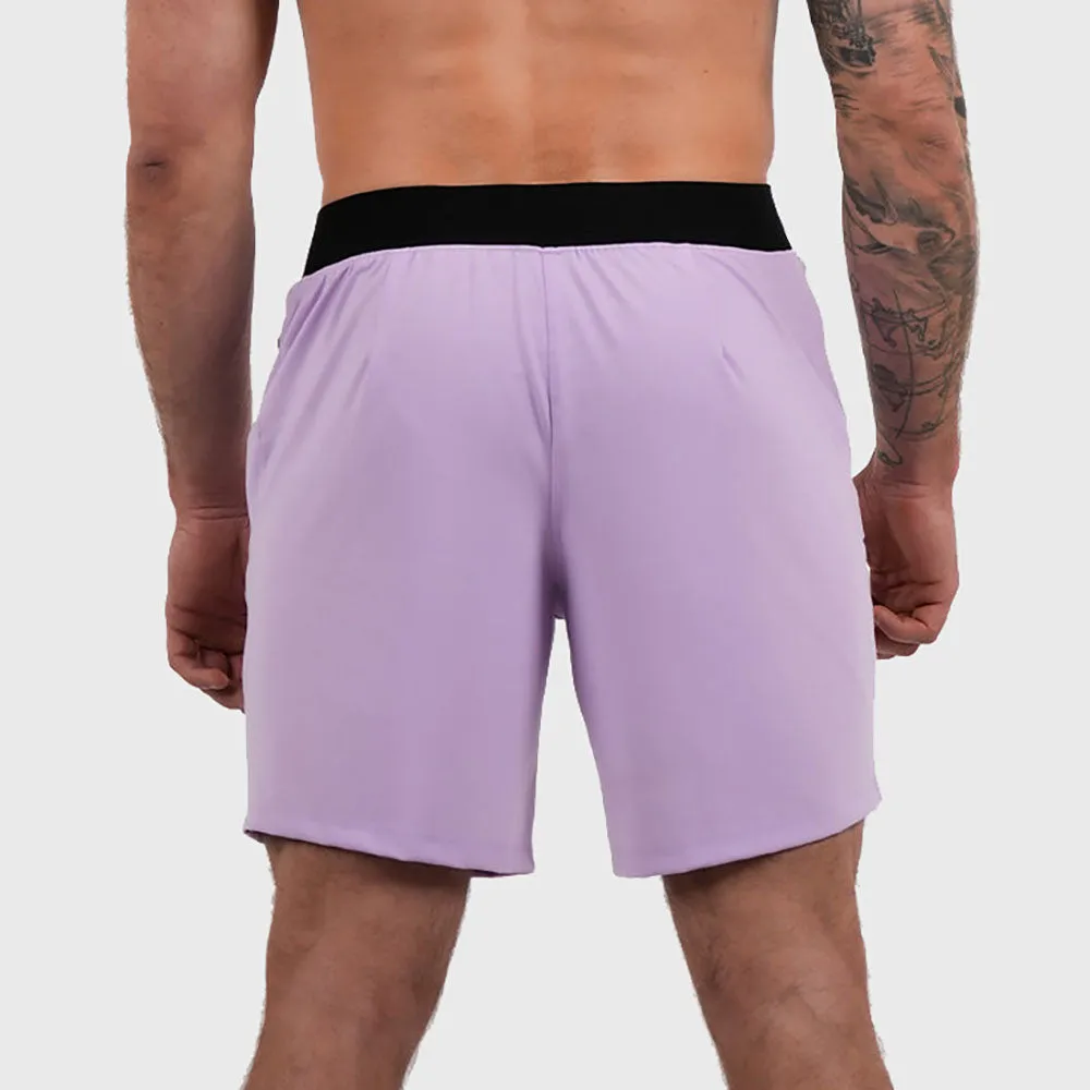 Northern Spirit - CROSSFIT® KNIGHT MEN STRETCH SLIM FIT SHORT 7-INCH - ORCHID BLOOM
